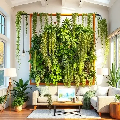 Как использовать висящие зеленые стены для увеличения уюта и здоровья в мегаполисе